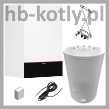 PAKIET VIESSMANN - Kocioł VITODENS 200-W z zasobnikiem VITOCELL 200-V z regulatorem E3