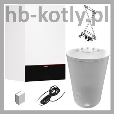 PAKIET VIESSMANN - Kocioł VITODENS 200-W z zasobnikiem VITOCELL 200-V z regulatorem E3